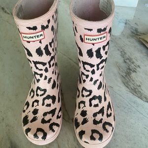 Little Girls size 12 Hunter rain boots